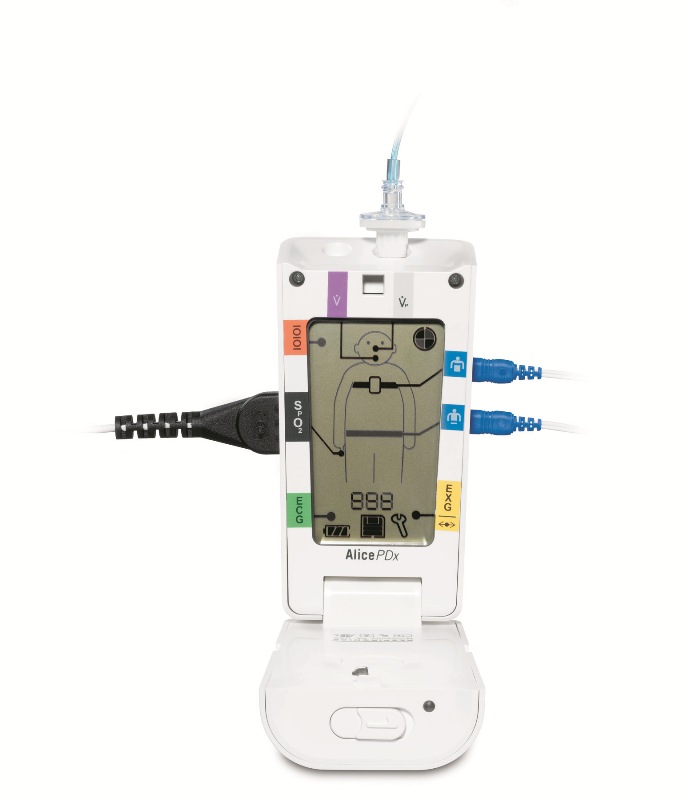 Aparaty do diagnostyki bezdechu sennego - polisomnografy Philips Respironics Alice PDx