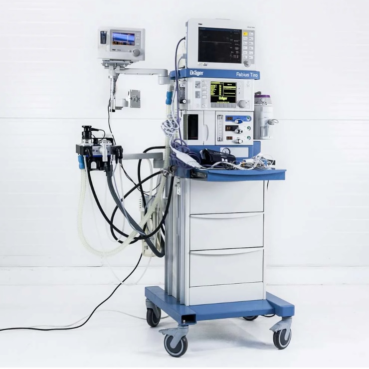 Aparaty do znieczulenia ogólnego używane B/D Drager Fabius/ Primus/ Atlan/Julian - Arestomed rekondycjonowany