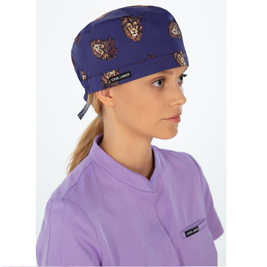 Czepki medyczne wielorazowe Louis Lanier Lion Heart