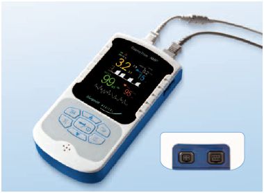 Kapnografy ze strumienia bocznego lub głównego Bluepoint Medical CapnoTrue AMP