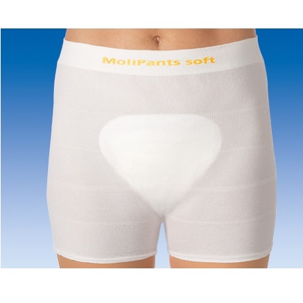 Majtki siatkowe do mocowania wkładów i pieluch anatomicznych HARTMANN MoliPants