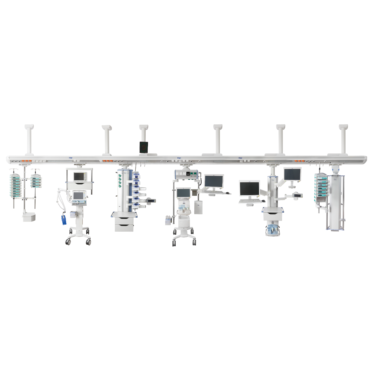 Mosty zasilające Dräger Ponta® C