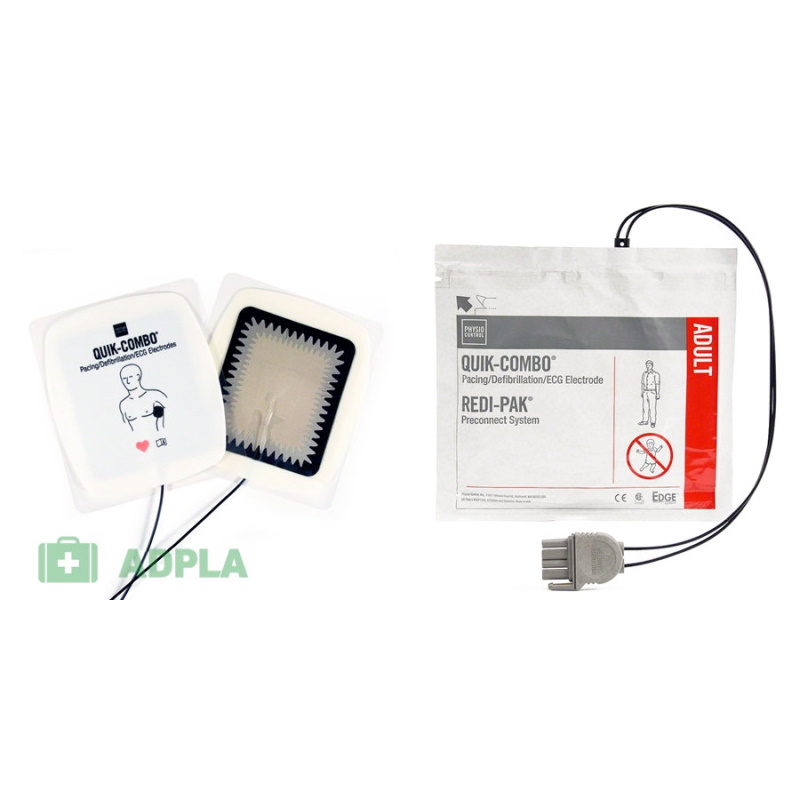 LIFEPAK EDGE System QUIK-COMBO ze złączem REDI-PAK