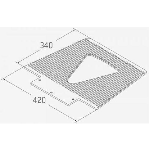 Półki do schodołazów towarowych SANO 930 003