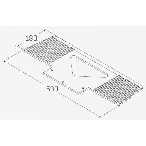 Półki do schodołazów towarowych SANO 930 074