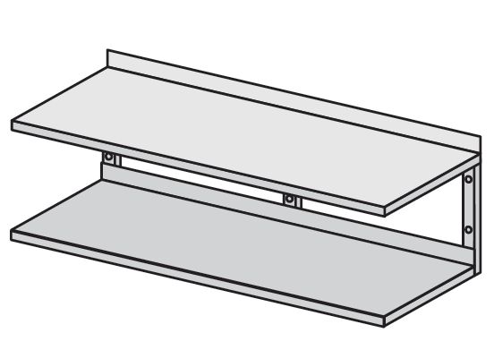 Półki naścienne TRIBO SK 7402/02