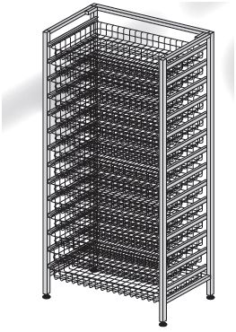 Regały medyczne TRIBO SK R 902