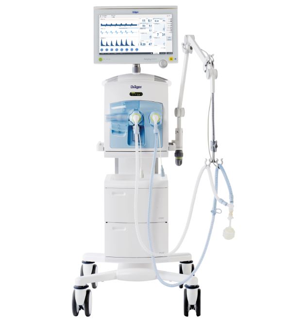 Respiratory stacjonarne dla dorosłych i dzieci Dräger Babylog VN600