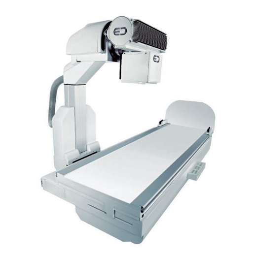 RTG zdalnie sterowane, uniwersalne do radiografii i fluoroskopii EUROCOLUMBUS Diagnostic TC