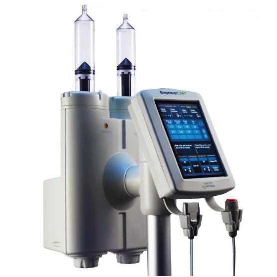 Strzykawki automatyczne do podawania kontrastu - mammografia Bracco EmpowerCTA+