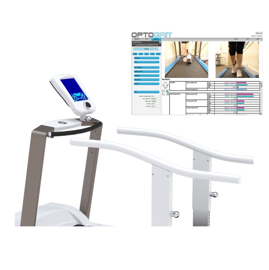 Systemy rehabilitacji oraz reedukacji chodu i postawy B/D Cardio 270 + OPTOGAIT
