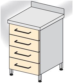 Szafki stojące TRIBO K 3104/01