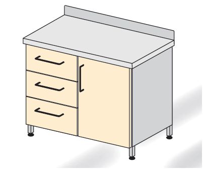 Szafki stojące TRIBO K 3203/04