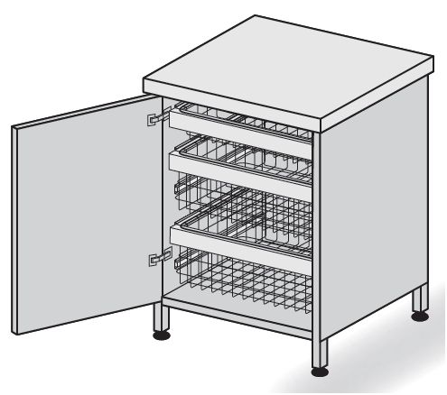 Szafki stojące TRIBO SK 622A