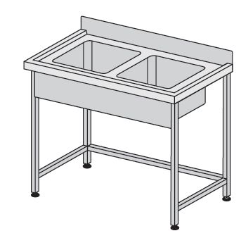 Szafki zlewozmywakowe TRIBO SK 3011/01