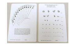 Tablice okulistyczne do badania ostrości wzroku Bernell BC2207