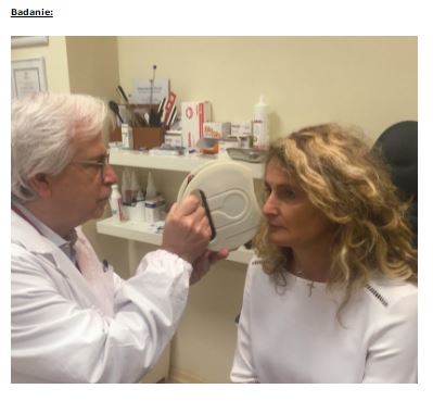 Aparaty do badania filmu łzowego (zespół suchego oka) B/D Analizator gruczołów Meiboma