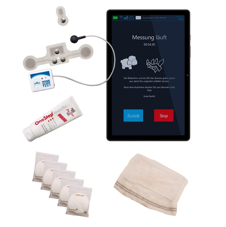 Aparaty do diagnostyki bezdechu sennego - polisomnografy SOMNOmedics HST