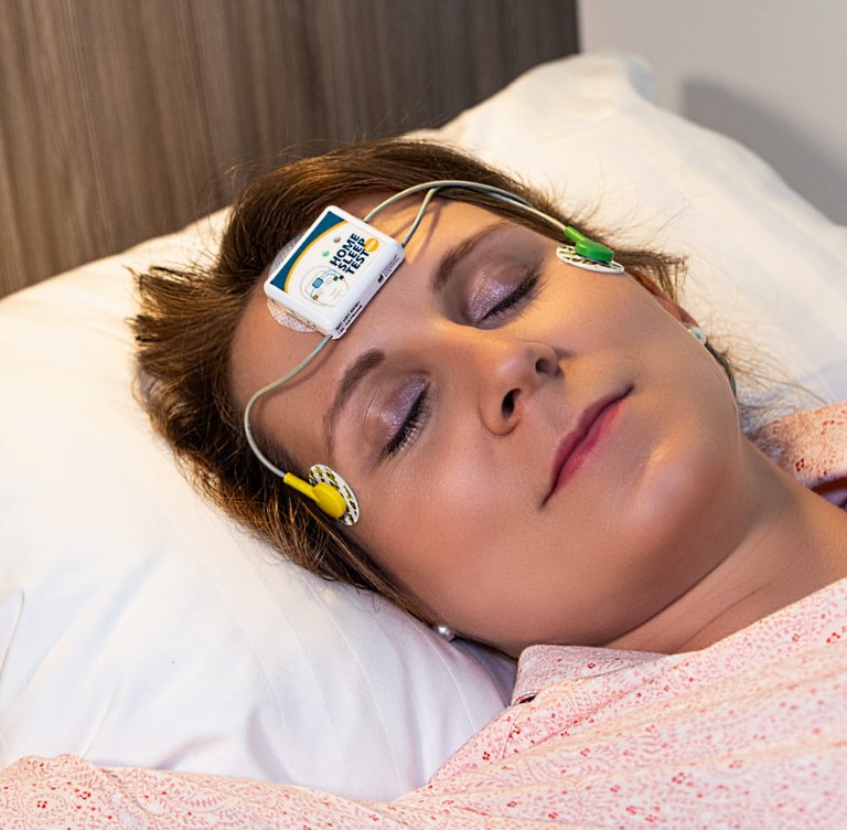 Aparaty do diagnostyki bezdechu sennego - polisomnografy SOMNOmedics HST REM+