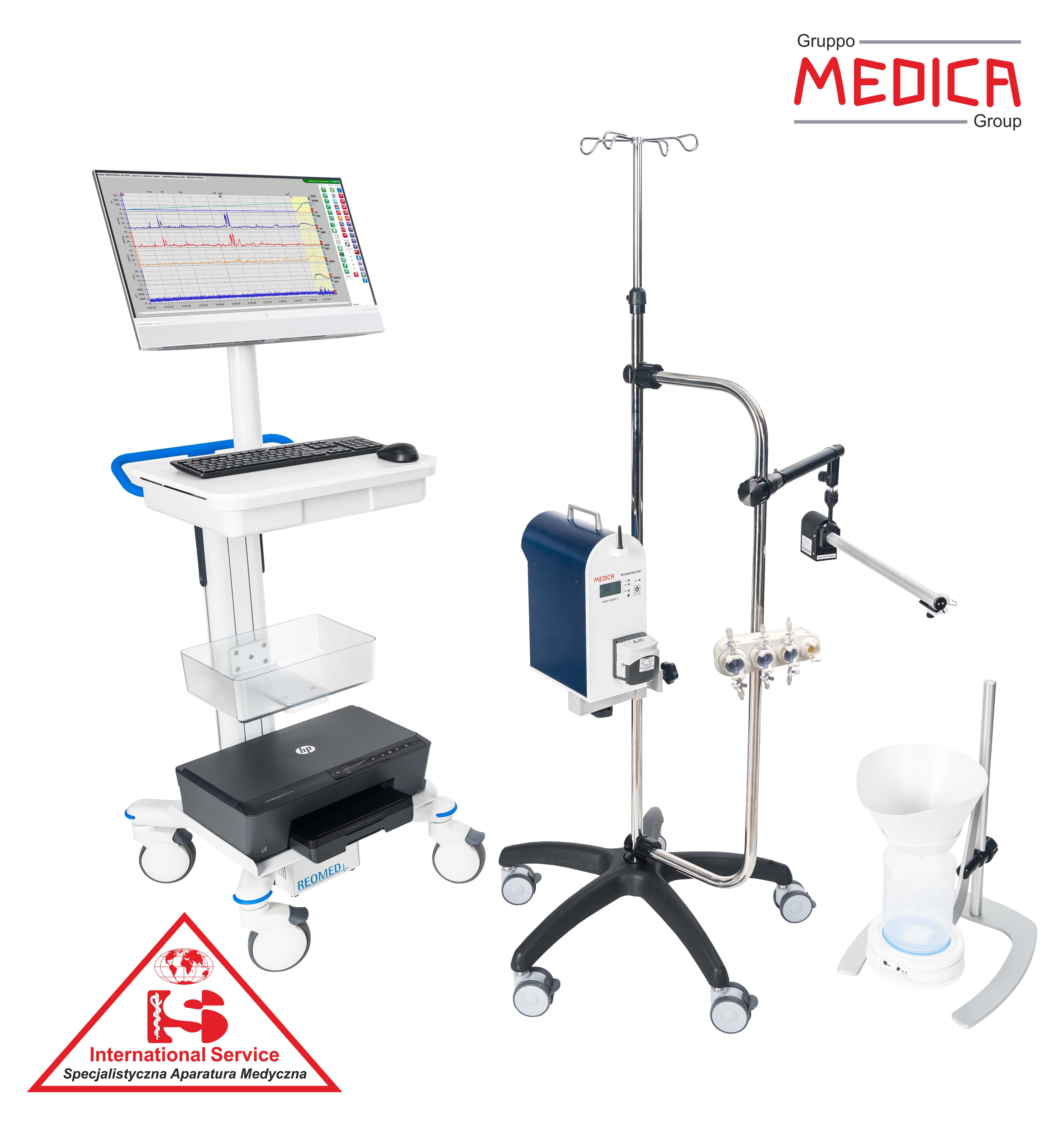 Aparaty do urodynamiki Medica S.p.A. Pico Smart