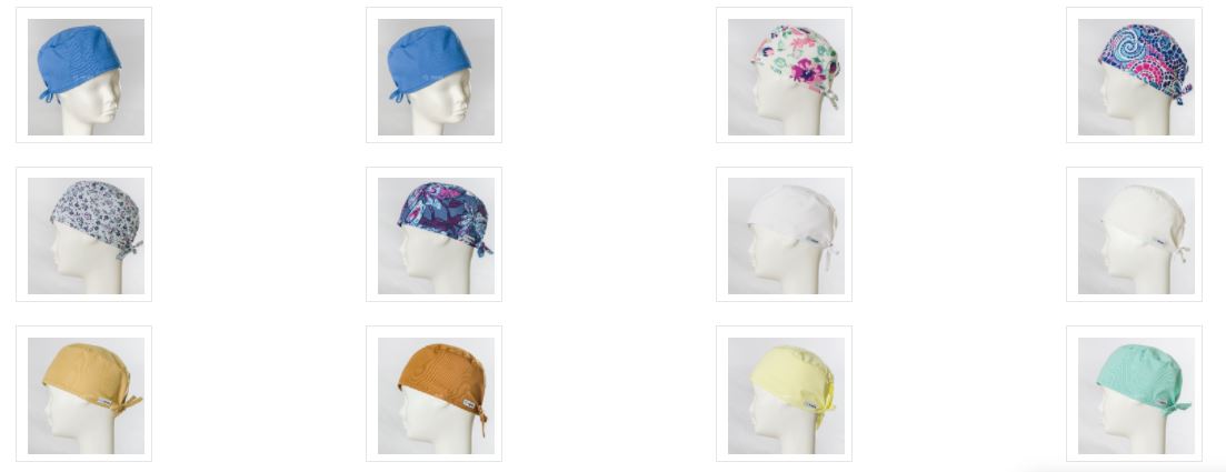 Czepki medyczne wielorazowe Hansa 9001