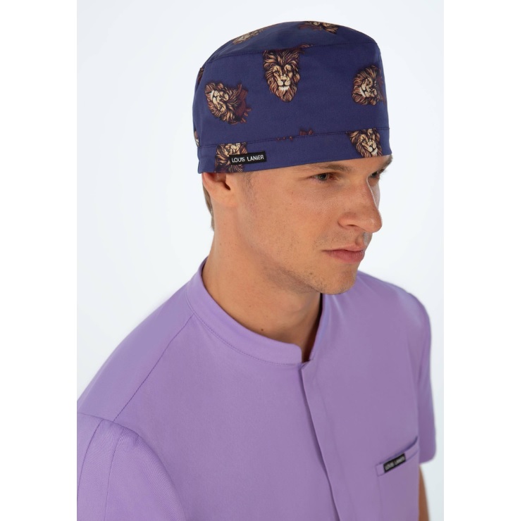Czepki medyczne wielorazowe Louis Lanier Lion Heart