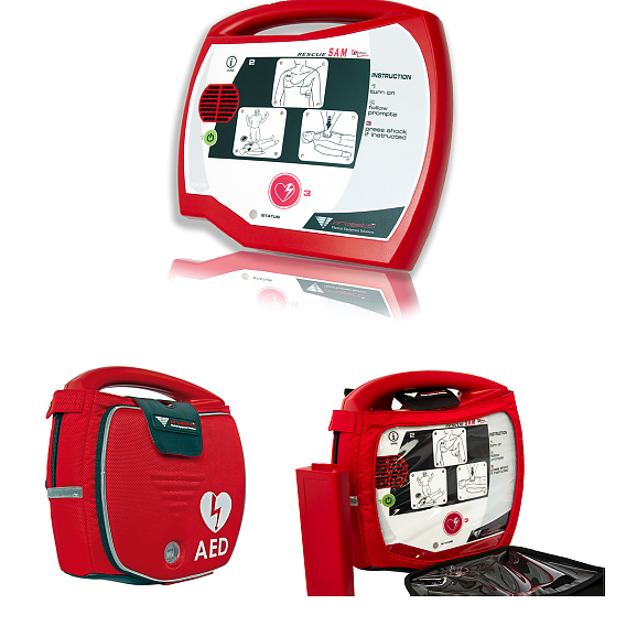 Defibrylatory AED Progetti Medical RESCUE SAM