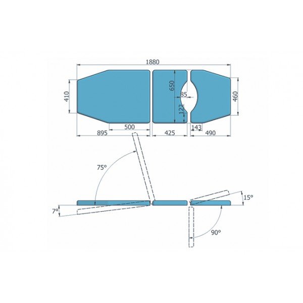 Fotele ginekologiczne Juventas JFG 1