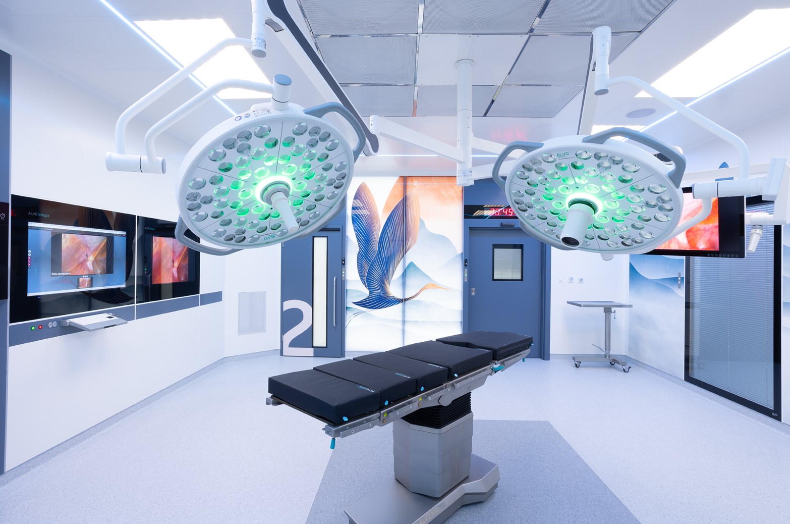 Lampy operacyjne pojedyncze ALVO Medical Vela Plus