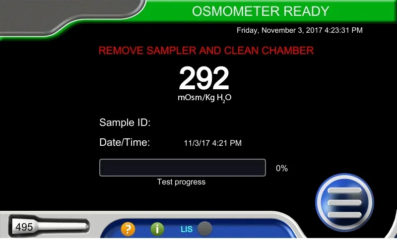 Osmometry Advanced Instruments Osmo 1