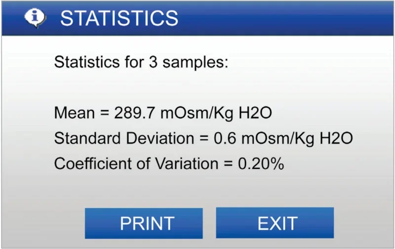 Osmometry Advanced Instruments Osmo 1