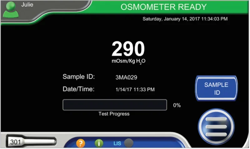Osmometry Advanced Instruments Osmo 1