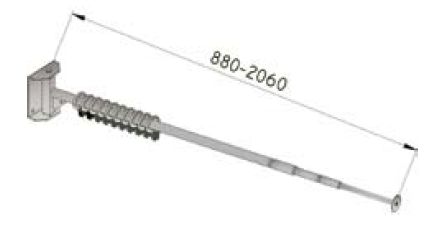 Parawany szpitalne - medyczne ALVO Medical ALVO 2-073