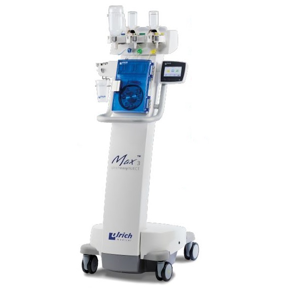 Strzykawki automatyczne do podawania kontrastu - mammografia ulrich medical MAX 3