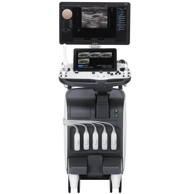 Ultrasonografy stacjonarne wielonarządowe - USG Samsung RS80A with Presitge