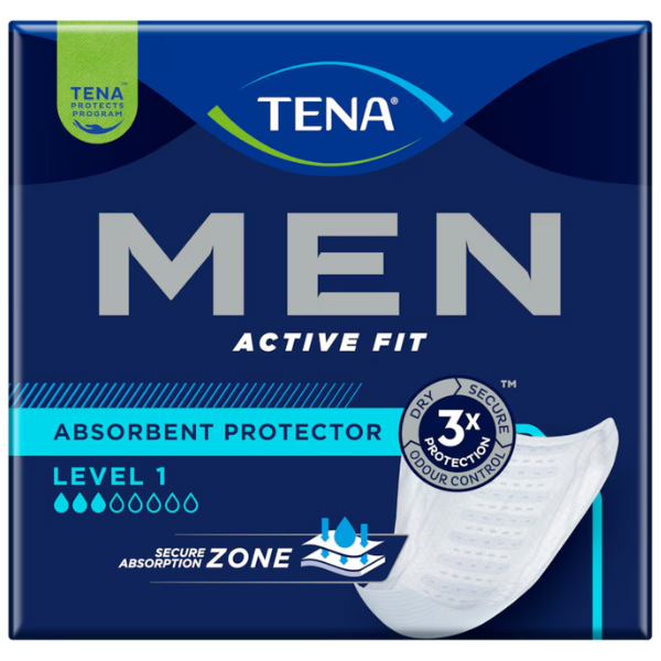 Wkładki higieniczne Tena Men Active Fit Level 2/ Level 3