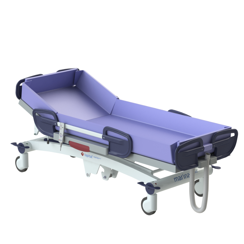 Wózki do mycia pacjentów w pozycji leżącej Lopital Marina Deluxe