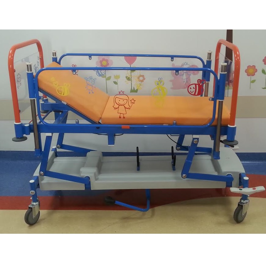 Wózki pediatryczne do transportu chorego w pozycji leżącej KLAROMED Wózek PEDIATRYCZNY