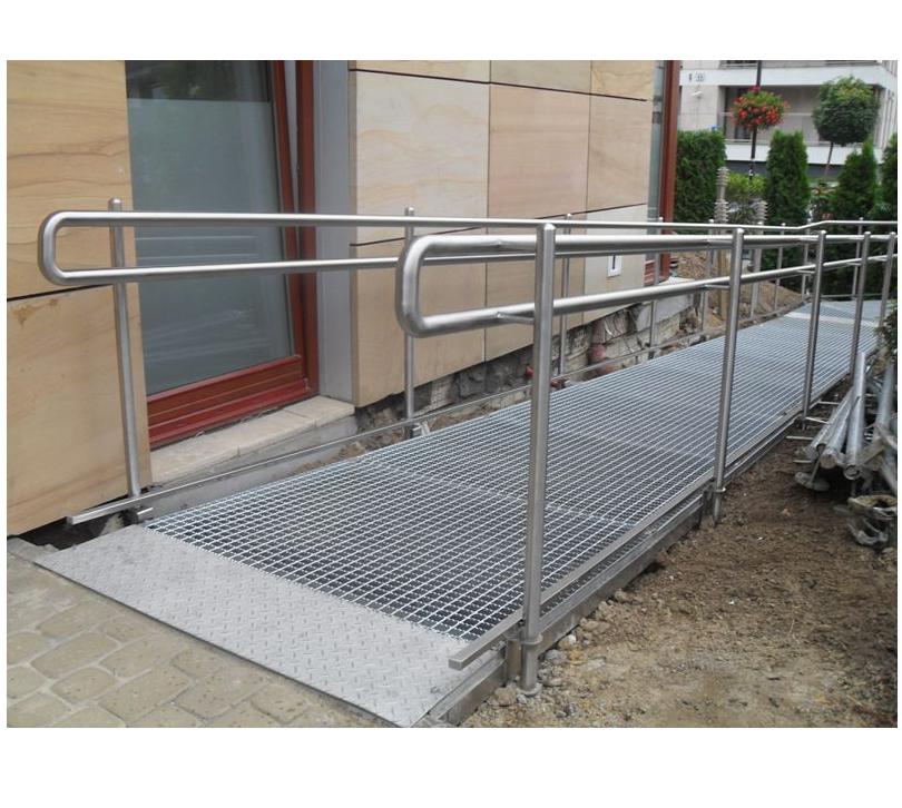 Szyny i rampy do wózków inwalidzkich