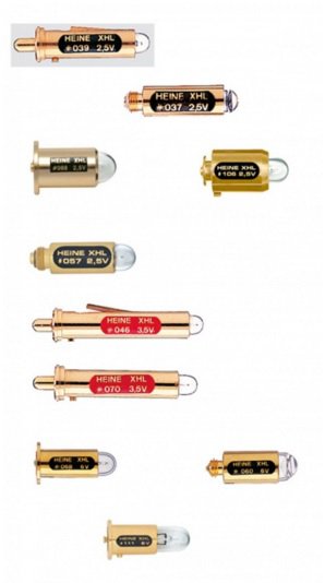 Żarówki do laryngoskopów