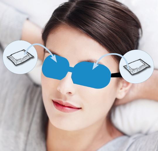 Kompresy podgrzewane do oczu