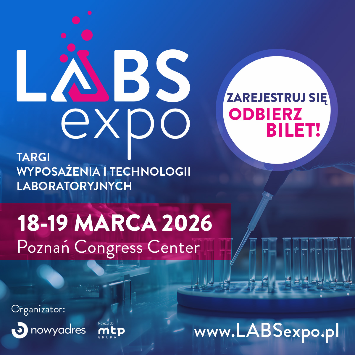 Ruszyła rejestracja na LABS EXPO 2026